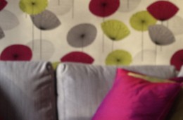 An open plan living/dining area is transformed
