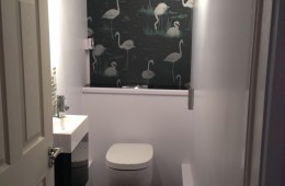 Residential project: cloakroom